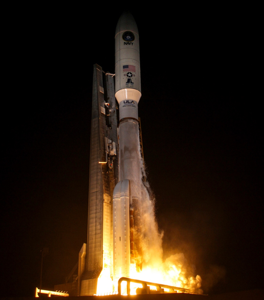 a rocket launch